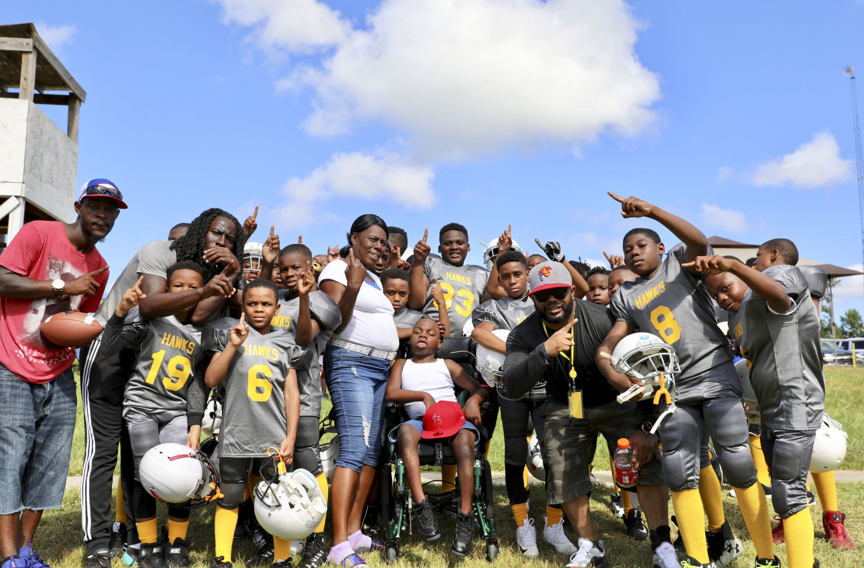 Youth Football Jamboree in St. Matthews